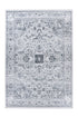 Soho 401 Silver Grey Machine Washable Rug with Floral Medallion - ADORE RUGS and FLOORING
